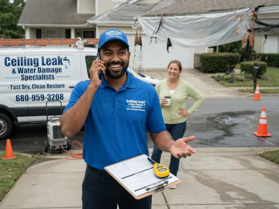 Ceiling Leak Cleanup Port Orchard, WA FAQs